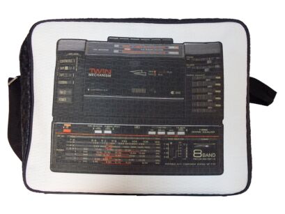 Shoulderbag Radio with photo print
