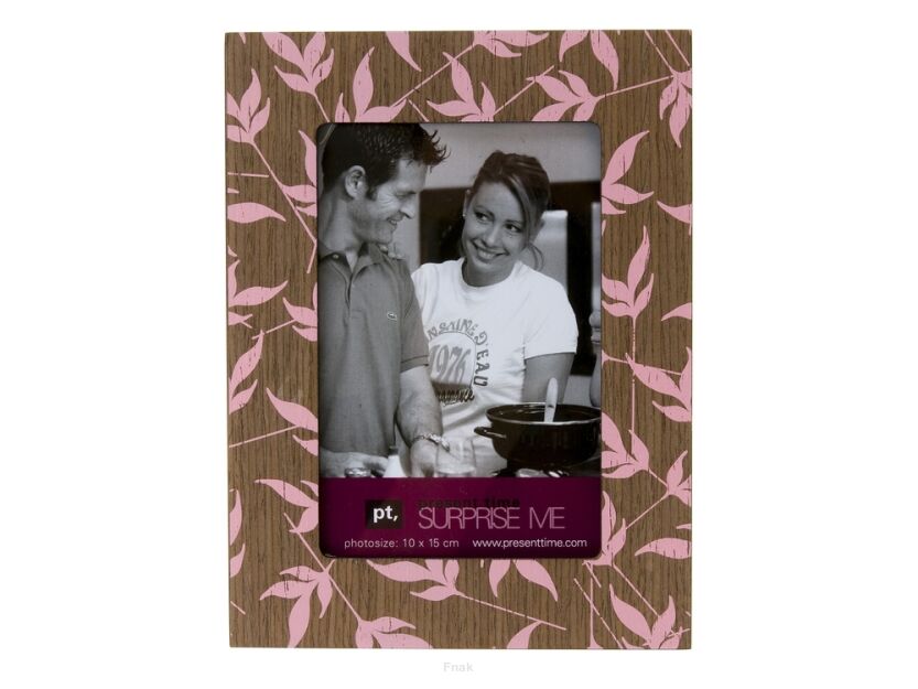 Ramka na zdjęcie PT Falling Leaves orzechowo-różowa