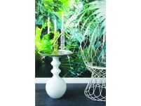 Stojący świecznik PT Linea średni limonkowy - 2