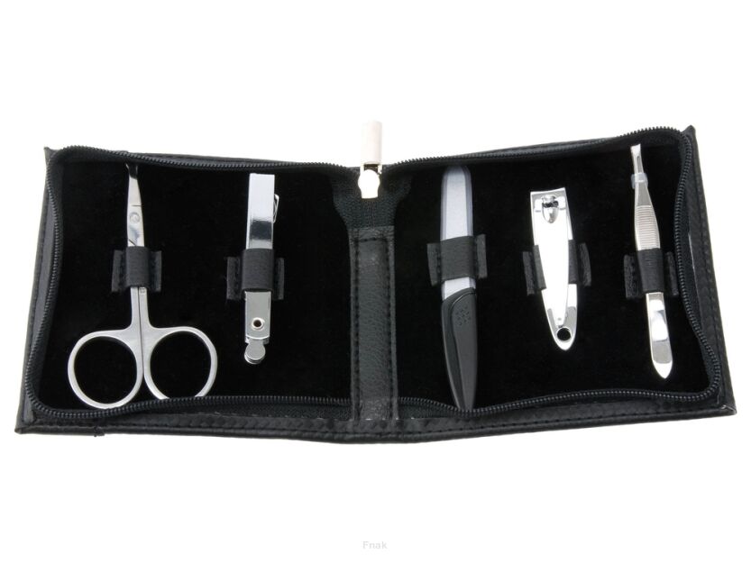 Zestaw do manicure BRINK w etui zapinanym na zamek