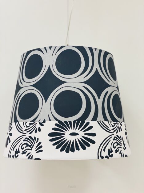 Lampa wisząca LEITMOTIV Wallpaper Circles czarna