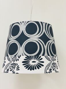 Lampa wisząca LEITMOTIV Wallpaper Circles czarna