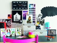 Przyklejana czarna tablica Think WANTED - 2