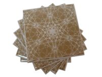 Podkładki na stół WANTED Flower Web ceramiczne - 3