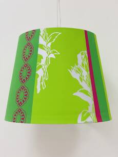 Lamp LEITMOTIV Wallpaper Roses green