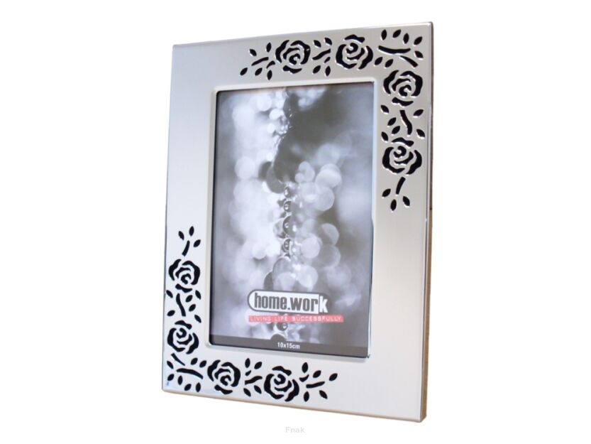 Ramka na zdjęcie SILLY Metal Diecut czarno-chromowa