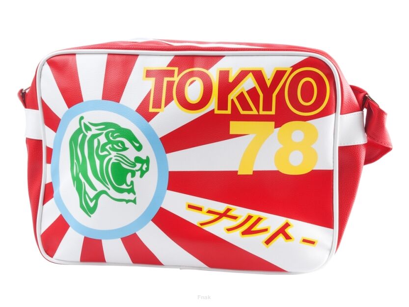 Torba na ramię WANTED Tokyo Tiger czerwona