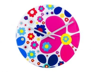 Zegar ścienny Flowers FISURA