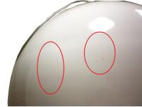 Lampa wisząca LEITMOTIV Belle Ball XL alu biała - PRZECENA - 4