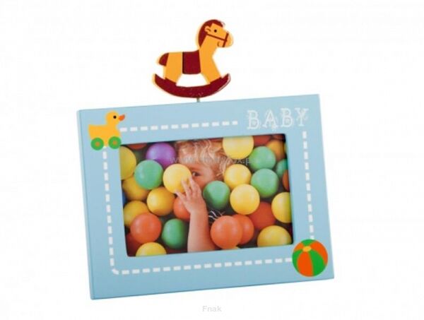 Ramka na zdjęcie niebieska