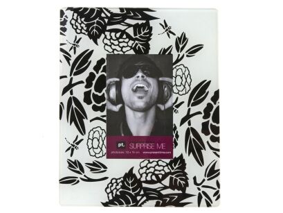 Ramka na zdjęcie PT Japanese Fairytale szklana czarna